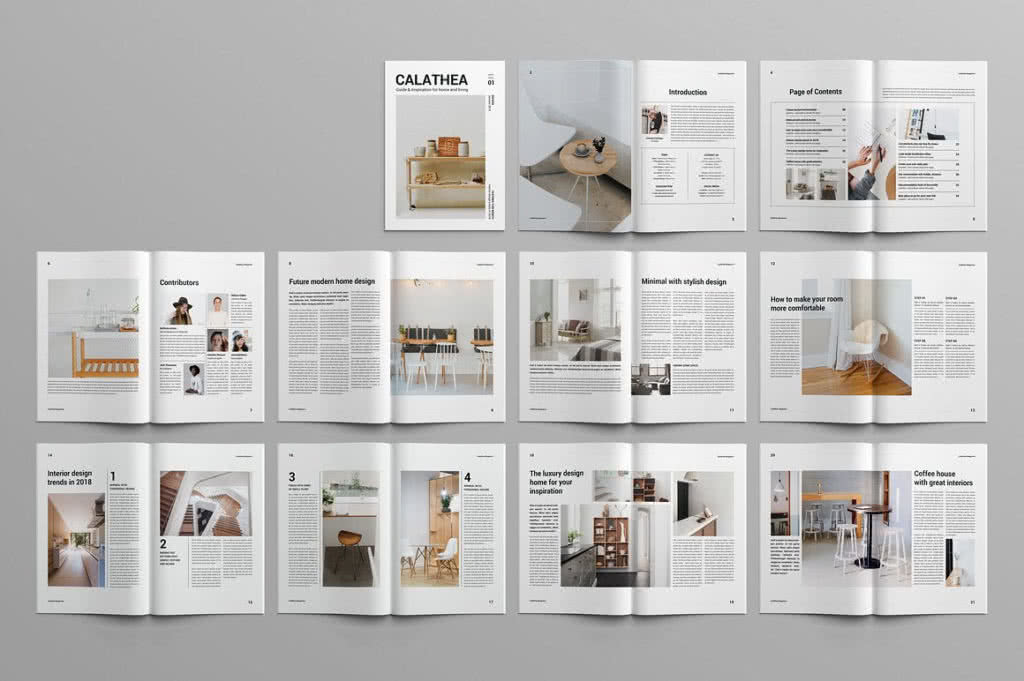 75 Fresh Indesign Templates And Where To Find More